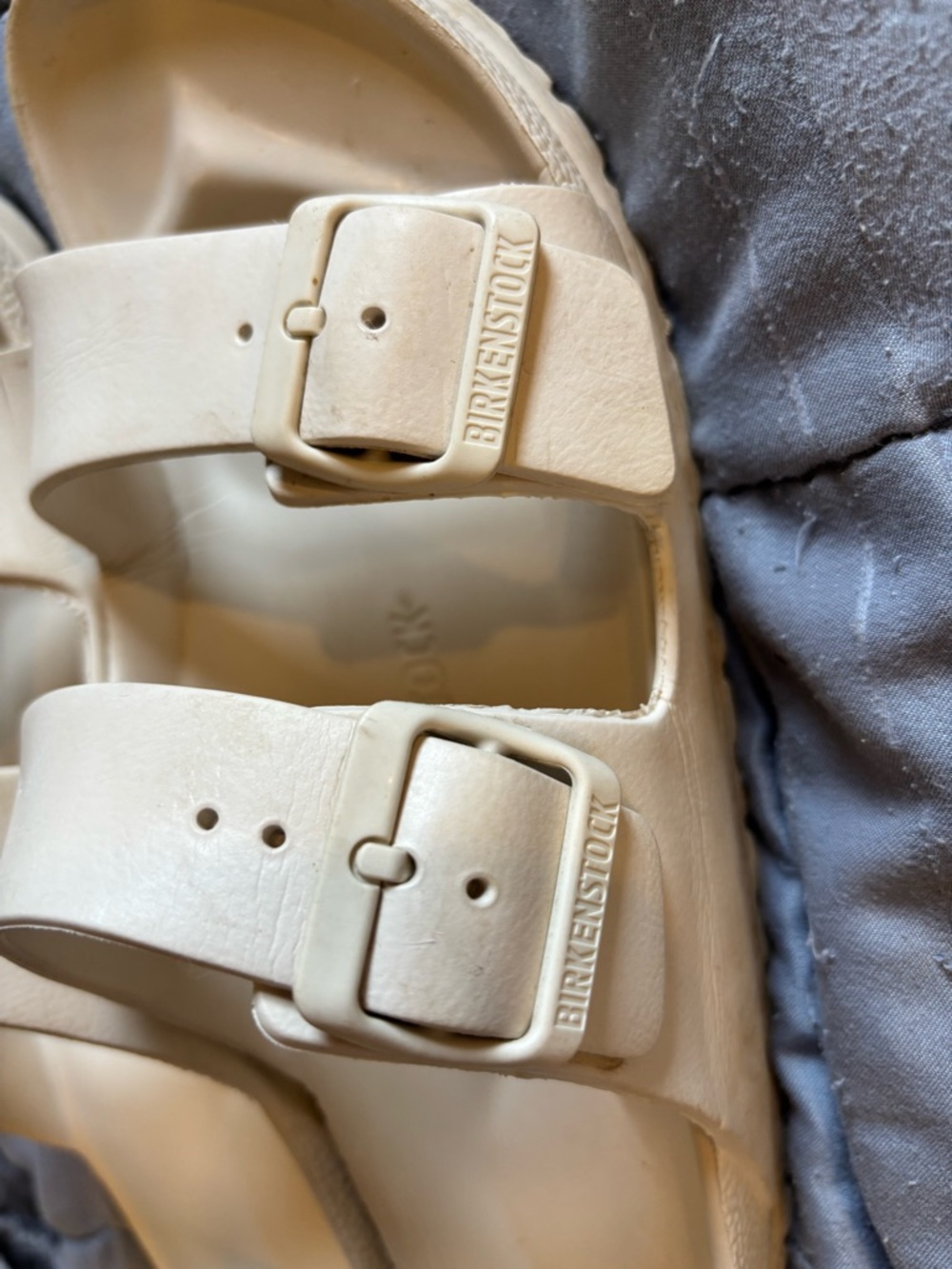 Birkenstock Women’s White Sandals size 40 - Picture 4 of 5